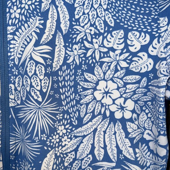 TOMMY BAHAMA Upf 50 L/S Full Zip Golf Jacket Top Blue White S M L XL NWT - Picture 5 of 5